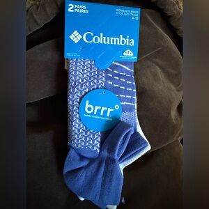 Columbia Woman BRR Performance Socks - 2 Pack NWT